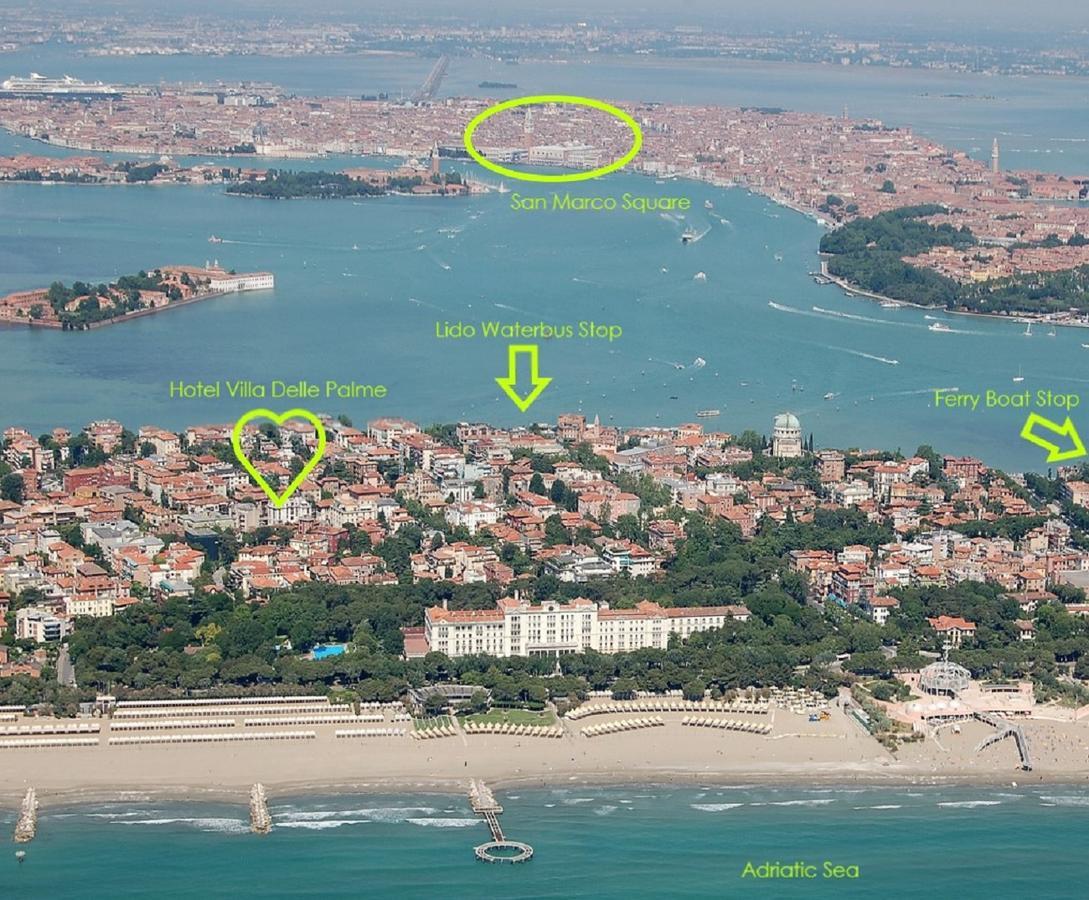 Hotel Villa Delle Palme Λίντο της Βενετίας Εξωτερικό φωτογραφία